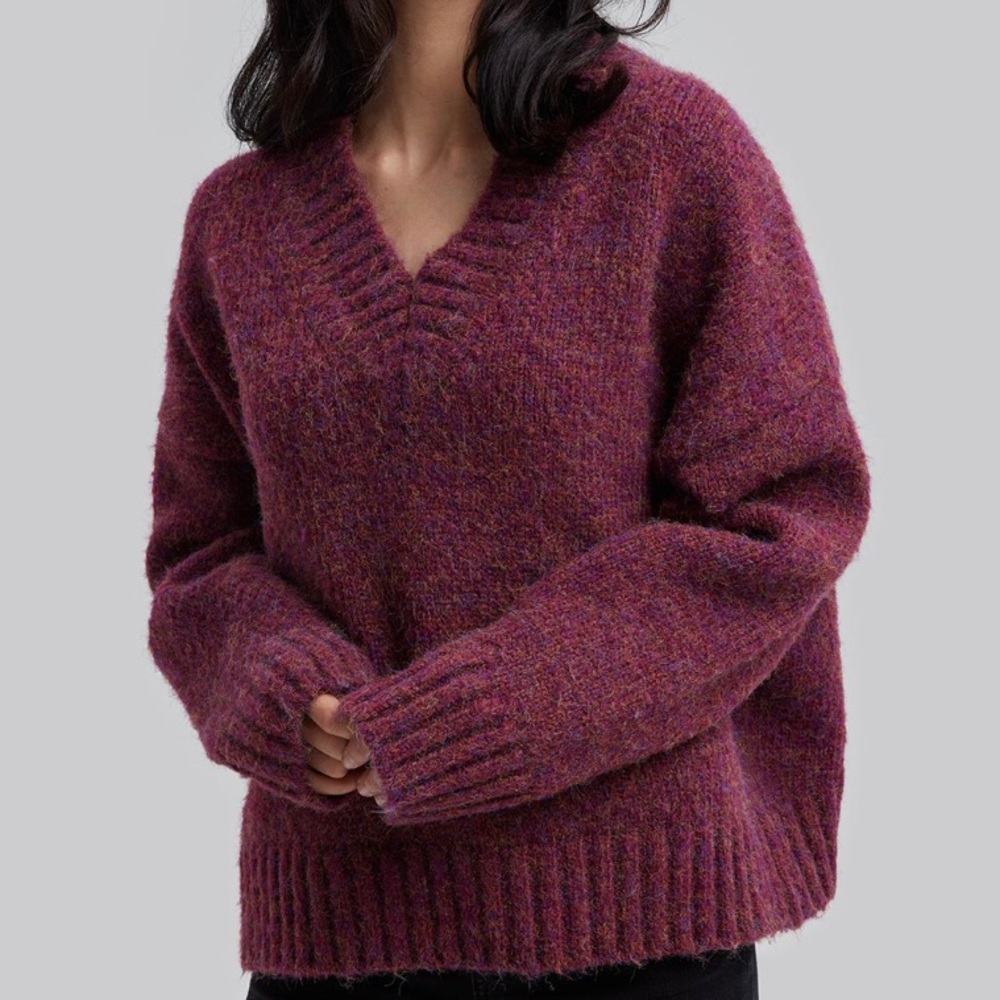 Dept. Anonym Pink Cropped Sweater